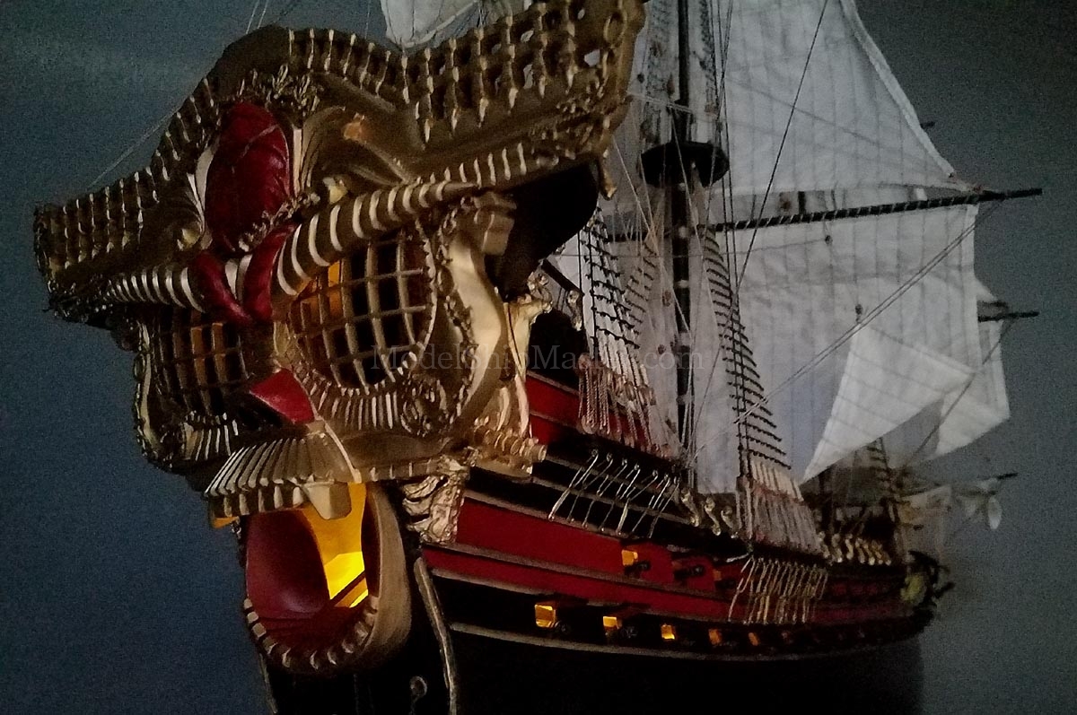 Jolly Roger pirate model